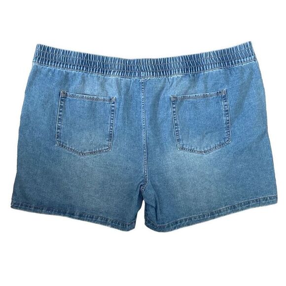 NWT Terra & Sky Plus Size Jean Shorts - Picture 2 of 5